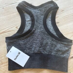 Hurley Women's Gray Sports Bra NWT